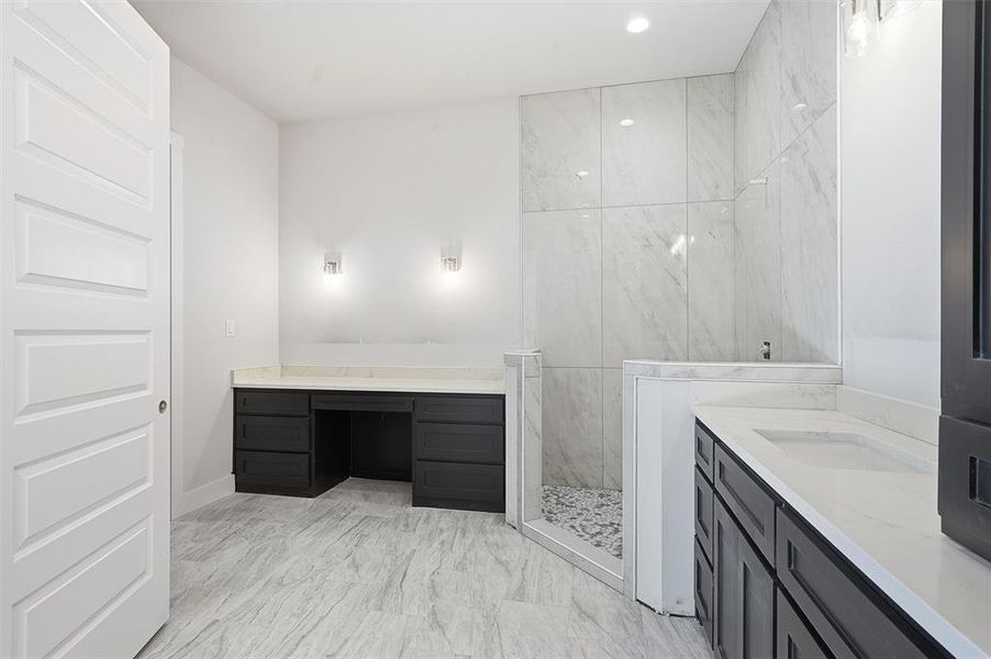 Furnished interior view inside a new home in , Woodway (Image 6).