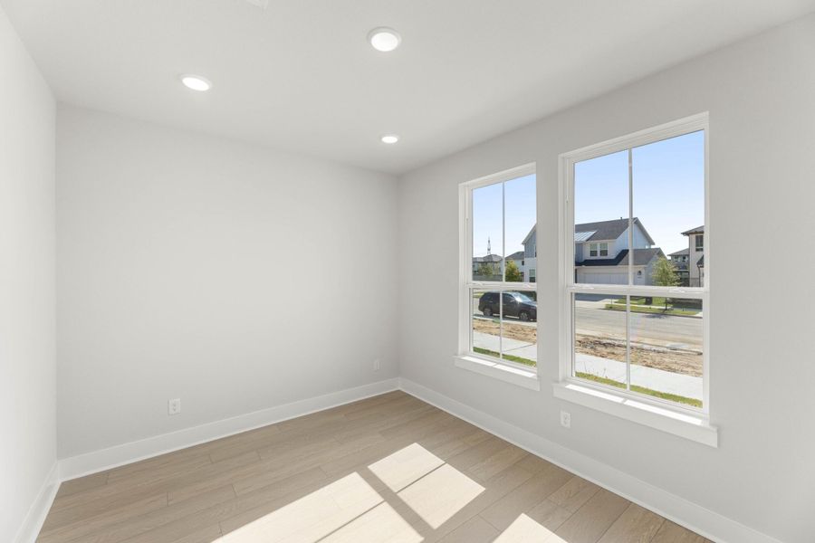 Spacious, unfurnished interior of a new home in Terrace Collection at Harvest, Argyle (Image 12).