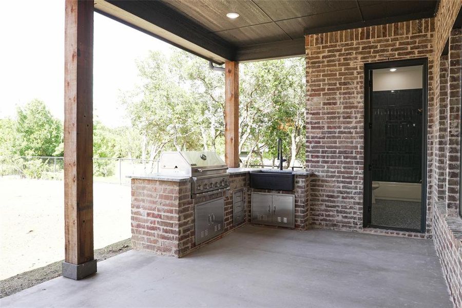 Exterior details and patio area of a home in , Weatherford (Image 27). Exterior details and patio area of a home in , Weatherford (Image 27).