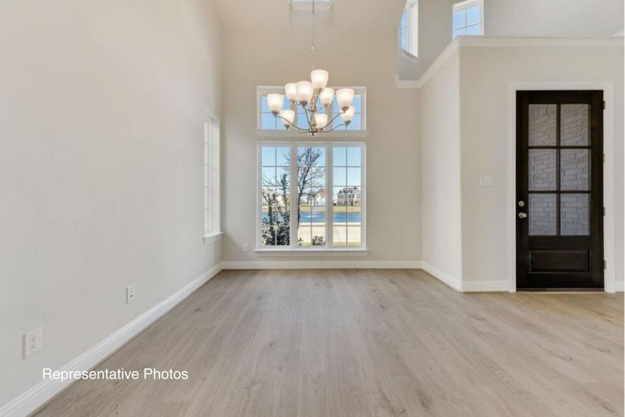 Spacious, unfurnished interior of a new home in Edgewater, Fate (Image 11).