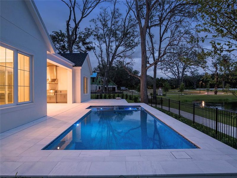 Exterior details and patio area of a home in , Winter Garden (Image 36). Exterior details and patio area of a home in , Winter Garden (Image 36).
