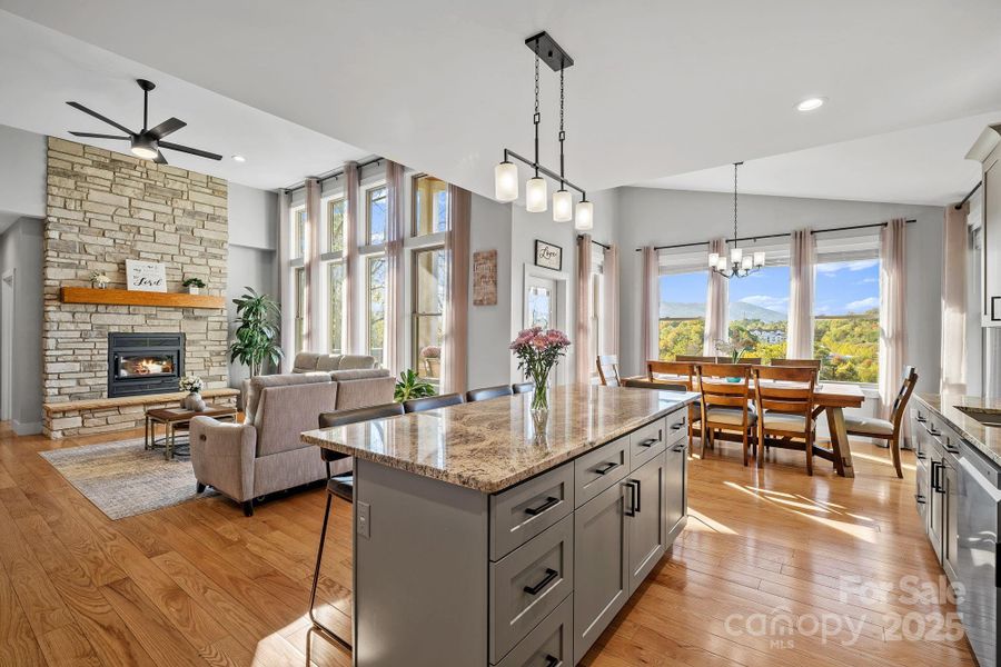 Furnished interior view inside a new home in , Asheville (Image 32). Furnished interior view inside a new home in , Asheville (Image 32).