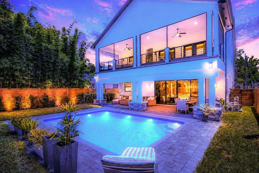 Exterior details and patio area of a home in , Orlando (Image 42). Exterior details and patio area of a home in , Orlando (Image 42).