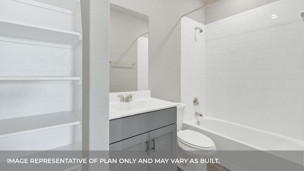 Furnished interior view inside a new home in Paramount, Kyle (Image 5).