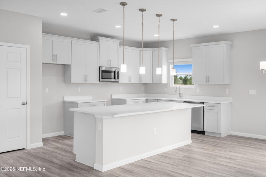 Furnished interior view inside a new home in , Jacksonville (Image 4).