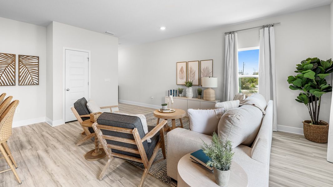 Furnished interior view inside a new home in WindMark Beach, Port Saint Joe (Image 9).