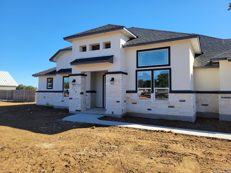 Exterior details and patio area of a home in , Lytle (Image 2). Exterior details and patio area of a home in , Lytle (Image 2).