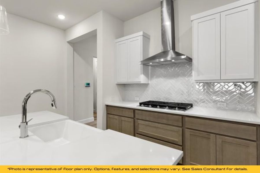 Representative interior finishes for a home built from the The Catalina by Stonefield Homes in The Highlands, Rockwall (Image 21).