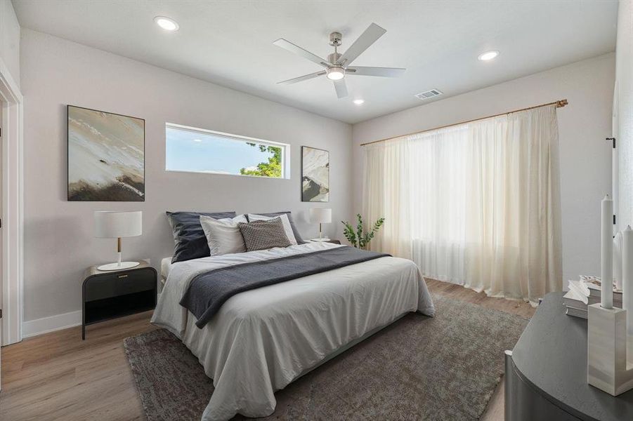 Furnished interior view inside a new home in , Stephenville (Image 6).