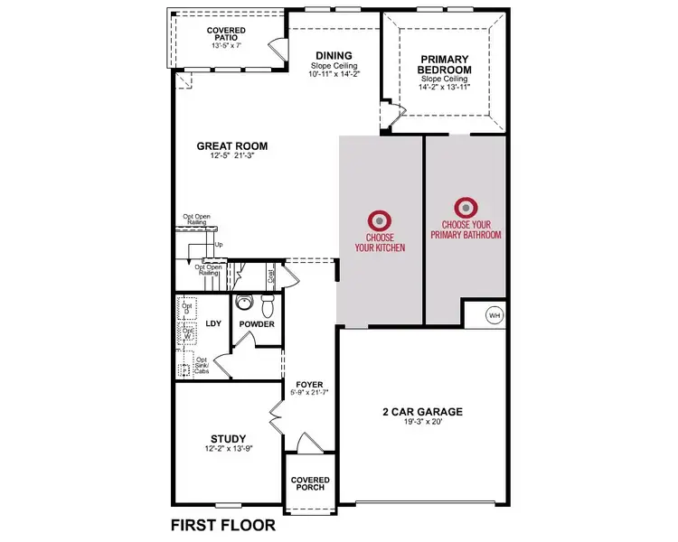 2D floor plan layout of this home in Verandah, Royse City, TX (Image 3).