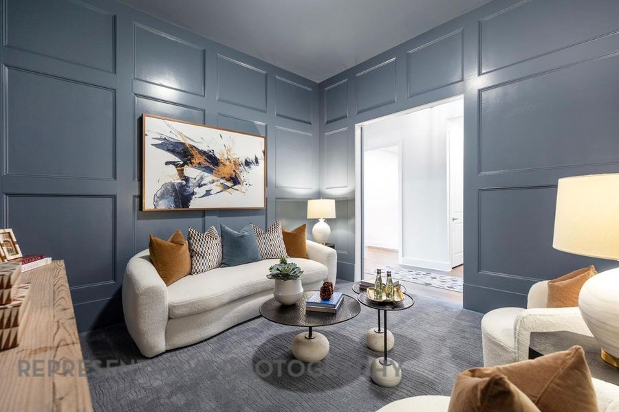 Furnished interior view inside a new home in Riceland, Mont Belvieu (Image 25).