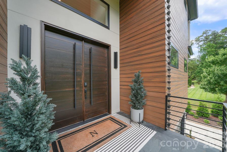 Exterior details and patio area of a home in , Salisbury (Image 4).