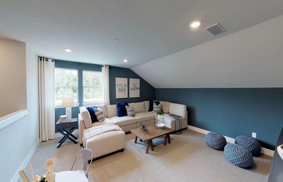 Representative furnished interior of a home built from the Stellar by Del Webb in Del Webb Southern Harmony, Murfreesboro (Image 32).