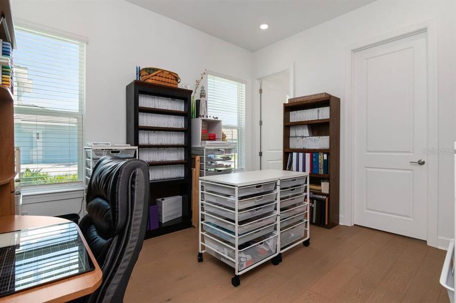 Furnished interior view inside a new home in River's Edge, Wesley Chapel (Image 33).