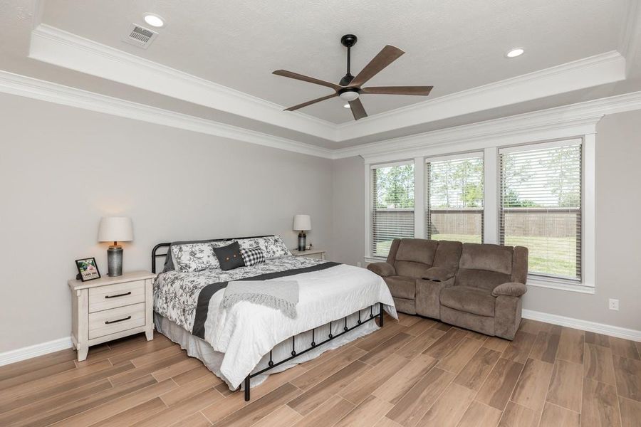 Furnished interior view inside a new home in , Lumberton (Image 23). Furnished interior view inside a new home in , Lumberton (Image 23).