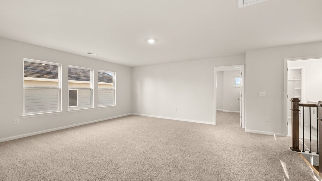 Spacious, unfurnished interior of a new home in Heritage Pointe, Senoia (Image 24).