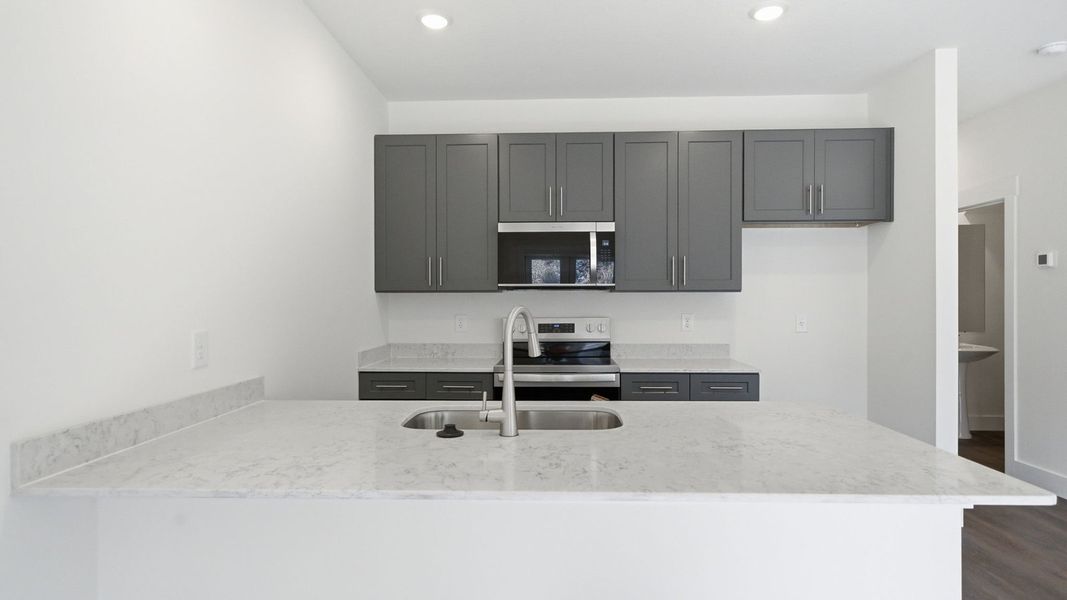 Furnished interior view inside a new home in The Arbor Townhomes, Kingsport (Image 7).