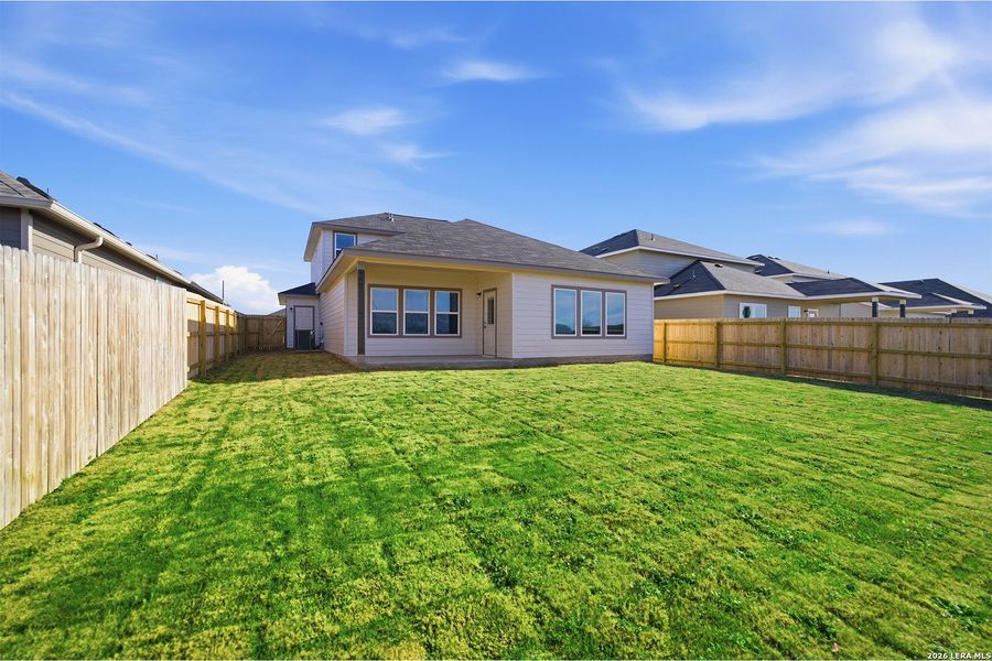 Exterior details and patio area of a home in Cloud Country, New Braunfels (Image 4). Exterior details and patio area of a home in Cloud Country, New Braunfels (Image 4).