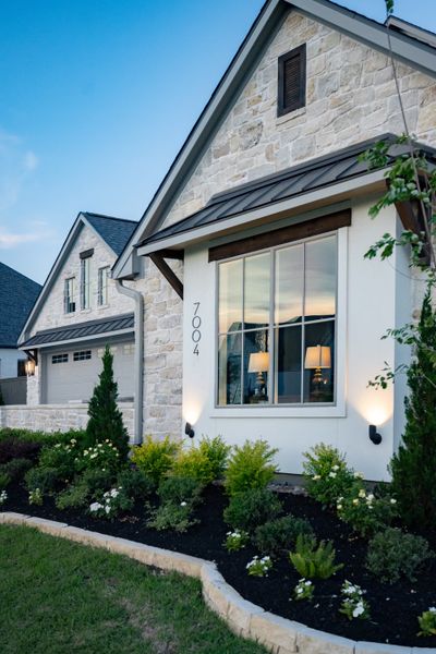 Exterior details and patio area of a home in Stella Ranch, Bryan (Image 3).
