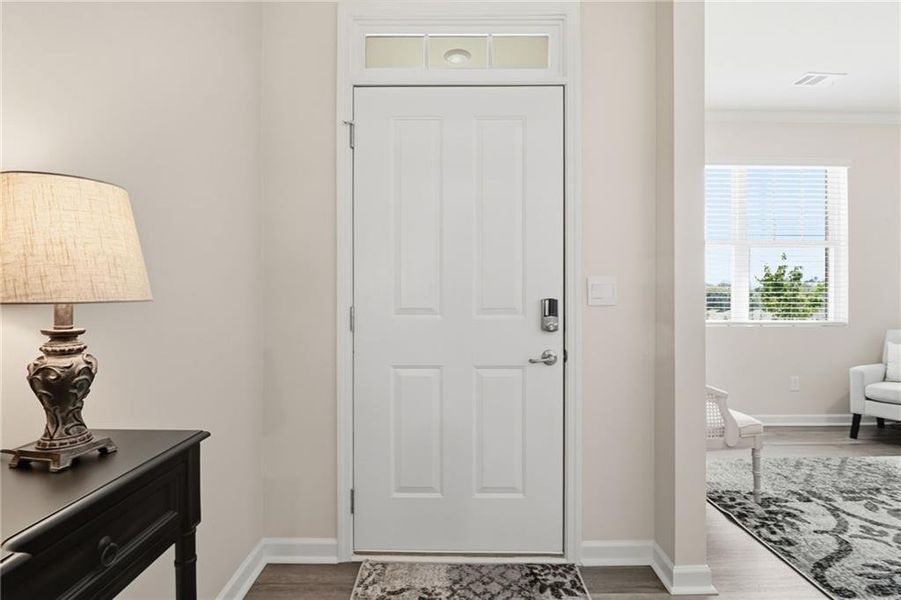 Furnished interior view inside a new home in , Dallas (Image 13).