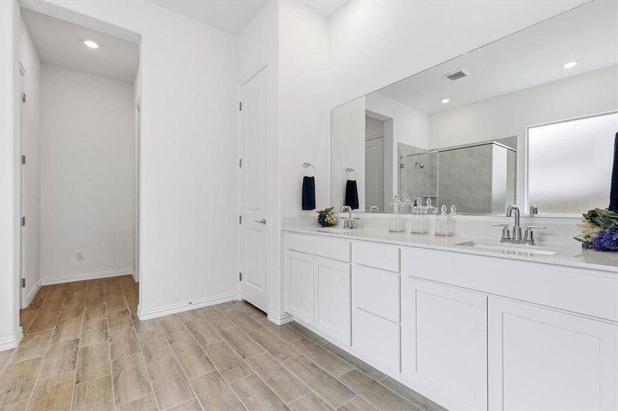 Furnished interior view inside a new home in Elements at Viridian | Active Adult 55+, Arlington (Image 4).