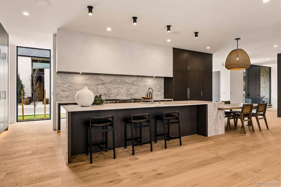 Furnished interior view inside a new home in , Denver (Image 17).