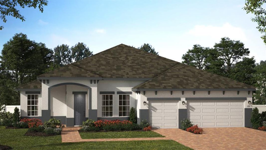 Front Exterior Rendering