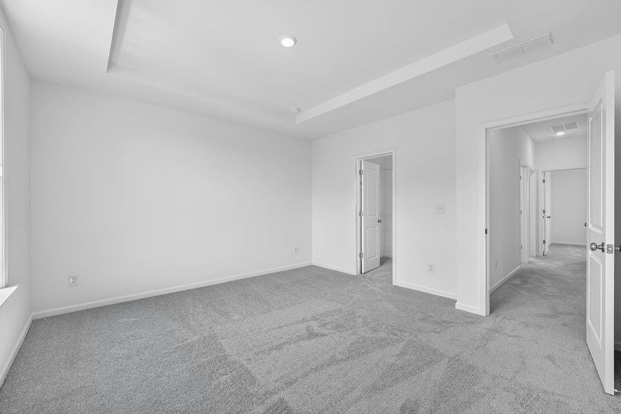 Spacious, unfurnished interior of a new home in Senata at Research Park, Charlotte (Image 23). Spacious, unfurnished interior of a new home in Senata at Research Park, Charlotte (Image 23).