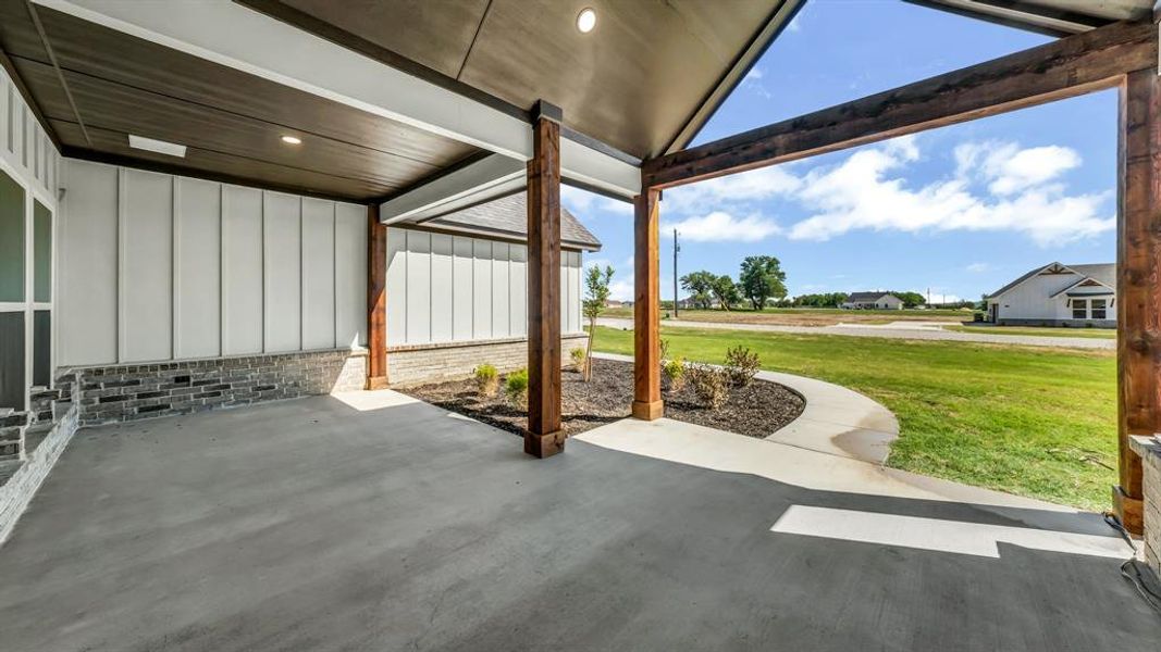 Relax on the gorgeous front porch