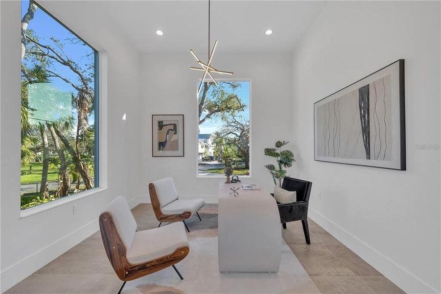 Furnished interior view inside a new home in , Sarasota (Image 81).