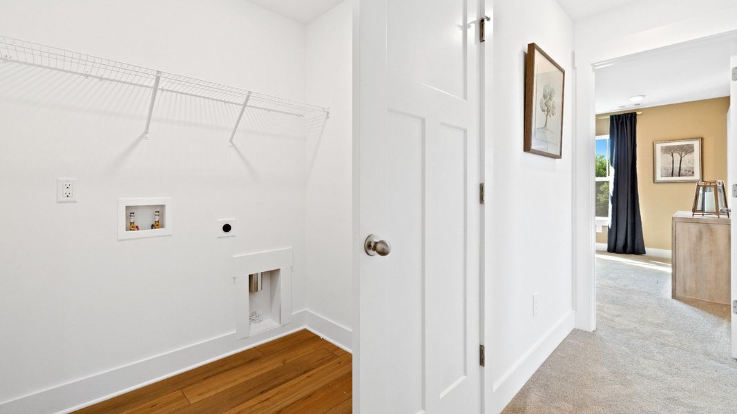 Laundry Room of The Churchill Design by DRB Homes