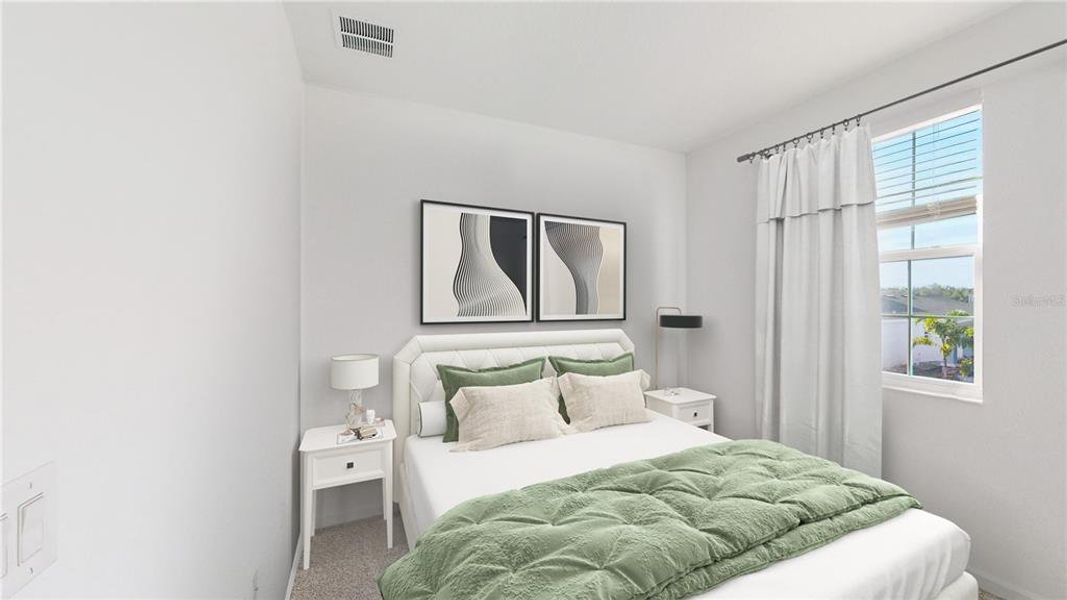 Furnished interior view inside a new home in , Clermont (Image 6). Furnished interior view inside a new home in , Clermont (Image 6).