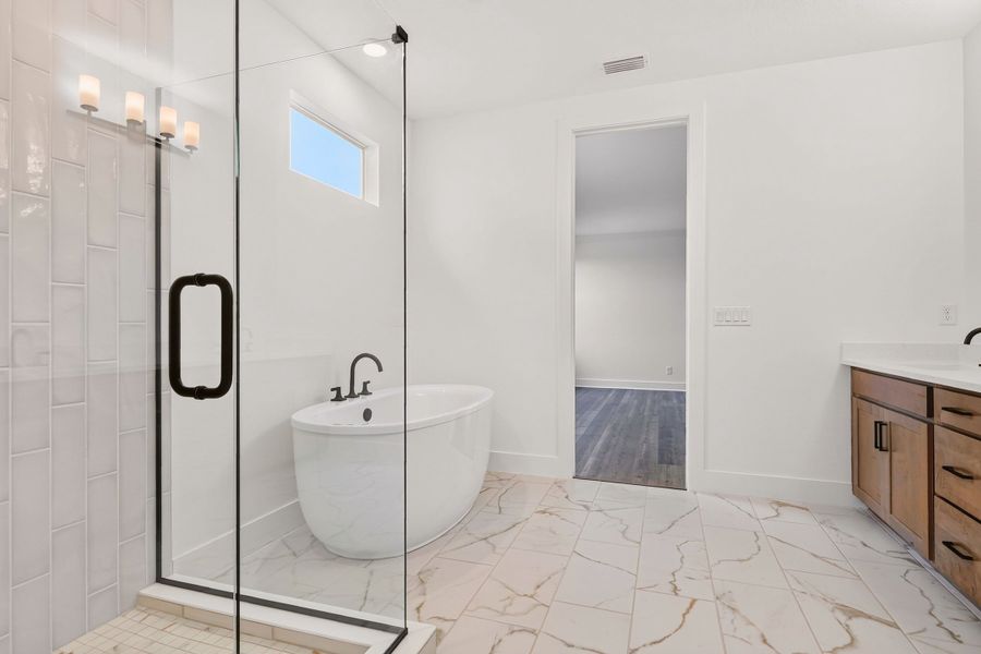 Representative furnished interior of a home built from the Jupiter by William Ryan Homes in Tamarack at Two Rivers, Zephyrhills (Image 14).