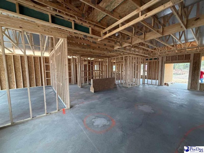 In-progress construction of a new home in The Grove, Florence, SC (Image 6).