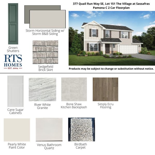 2D floor plan layout of this home in The Village at Sassafras, Allenhurst, GA (Image 3). 2D floor plan layout of this home in The Village at Sassafras, Allenhurst, GA (Image 3).