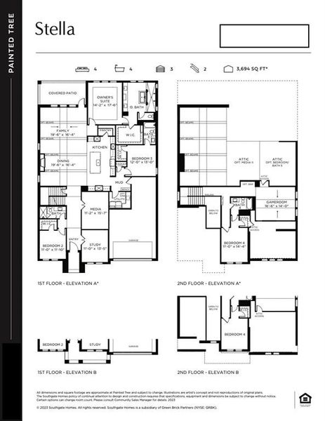 Grand entertaining spaces and luxurious finishes throughout make our Stella floor plan a dream home for the ages!