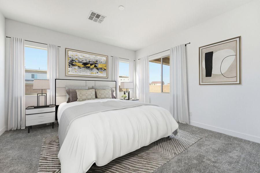 Furnished interior view inside a new home in Combs Ranch, San Tan Valley (Image 5).