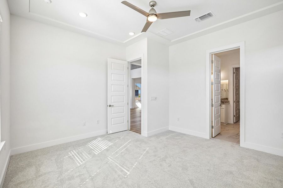 Representative unfurnished interior of a home built from the Homestead by Pacesetter Homes in Easton Park, Austin (Image 37). Representative unfurnished interior of a home built from the Homestead by Pacesetter Homes in Easton Park, Austin (Image 37).