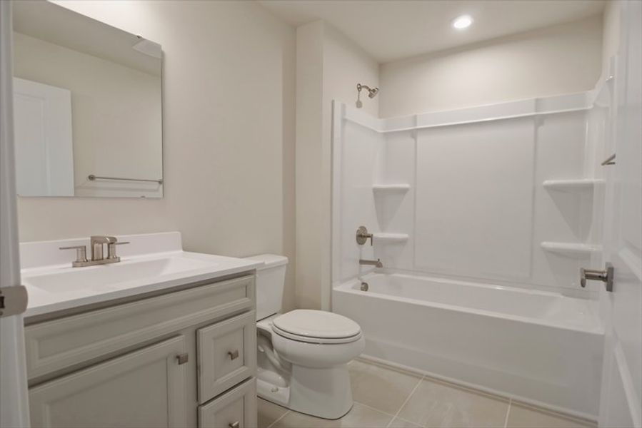 Furnished interior view inside a new home in Reidville Town Center Cottages, Duncan (Image 4).