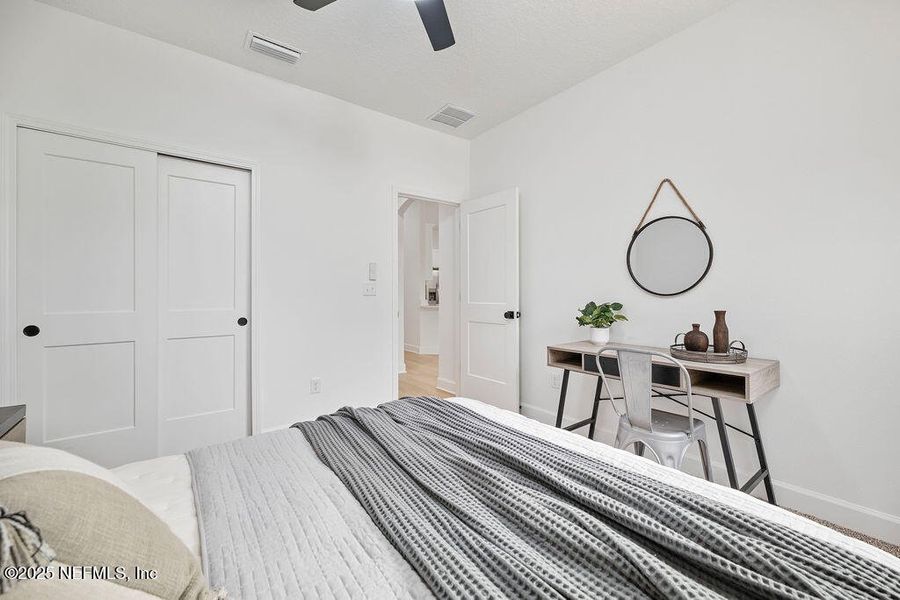 Furnished interior view inside a new home in , Melrose (Image 10).