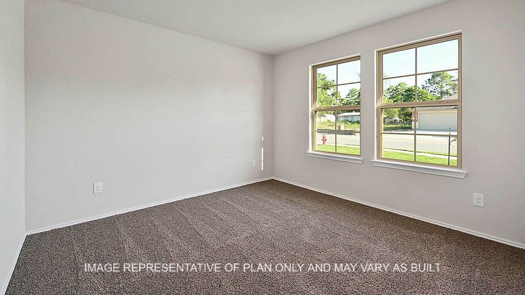 Spacious, unfurnished interior of a new home in Liberty Village, Brenham (Image 13).