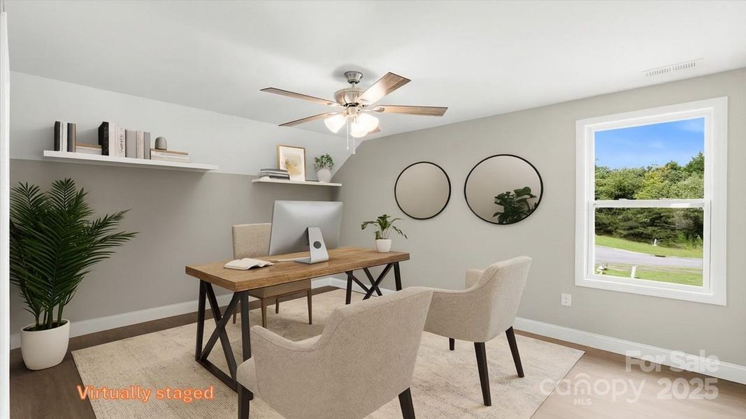 Furnished interior view inside a new home in , Hickory (Image 7).