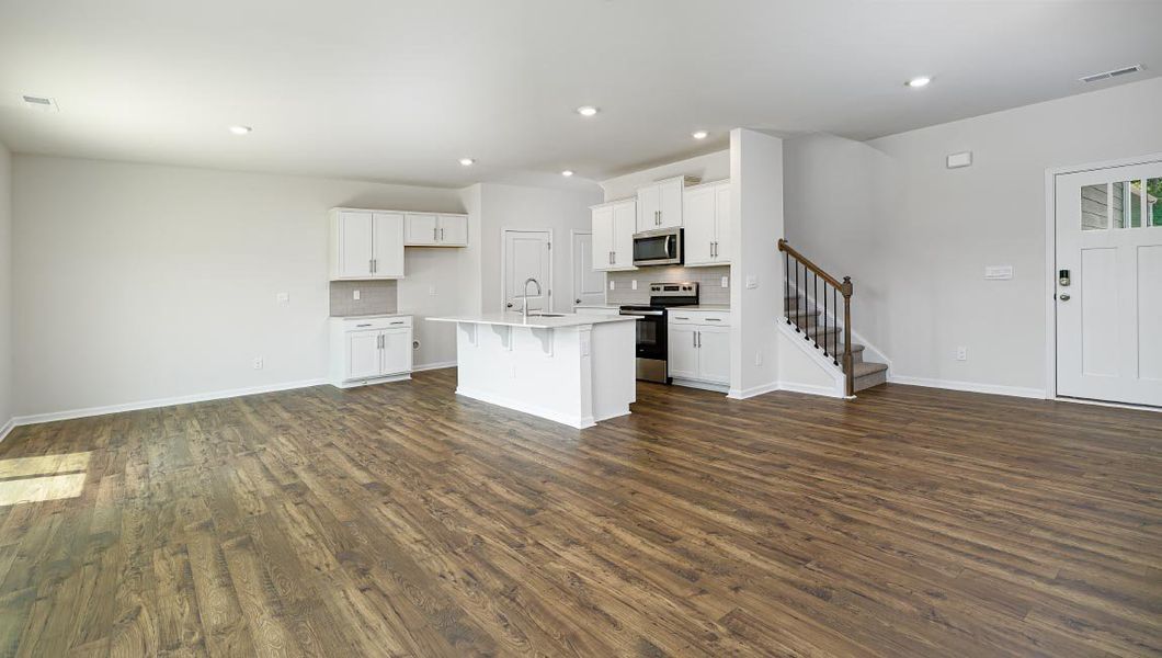 Spacious, unfurnished interior of a new home in Zion Springs, Hickory (Image 11). Spacious, unfurnished interior of a new home in Zion Springs, Hickory (Image 11).