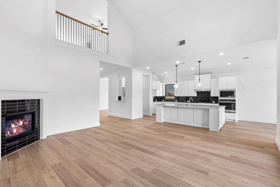 Furnished interior view inside a new home in Colton, Todd Mission (Image 14).