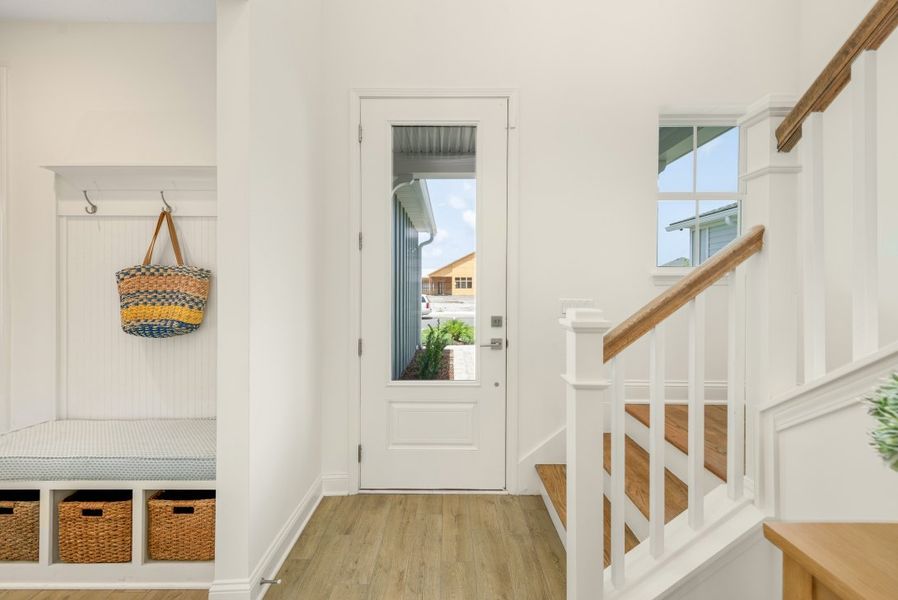 Representative furnished interior of a home built from the Miramar by Riverside Homes in Mariposa at EverRange, Jacksonville (Image 7).