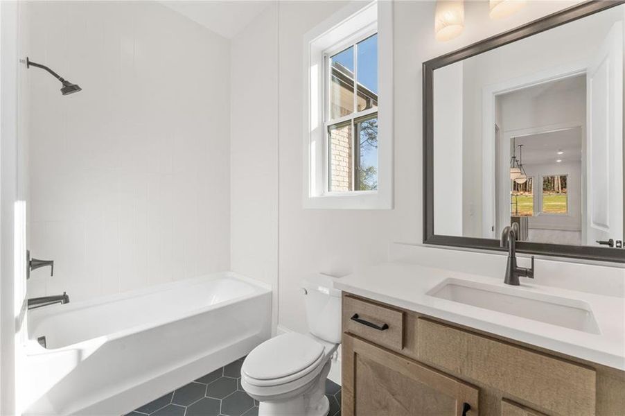 Furnished interior view inside a new home in The Reserve at Knollwood, Canton (Image 9).