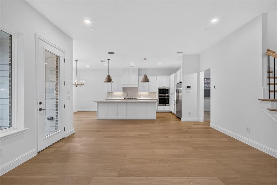 Spacious, unfurnished interior of a new home in , Dallas (Image 18). Spacious, unfurnished interior of a new home in , Dallas (Image 18).