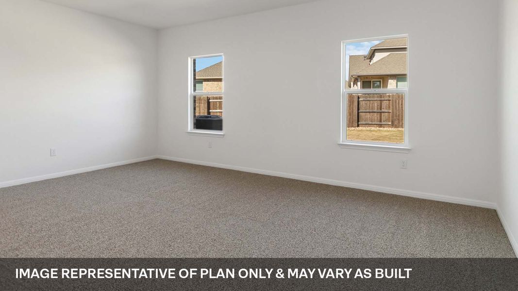 Spacious, unfurnished interior of a new home in Bar W Ranch, Leander (Image 9). Spacious, unfurnished interior of a new home in Bar W Ranch, Leander (Image 9).