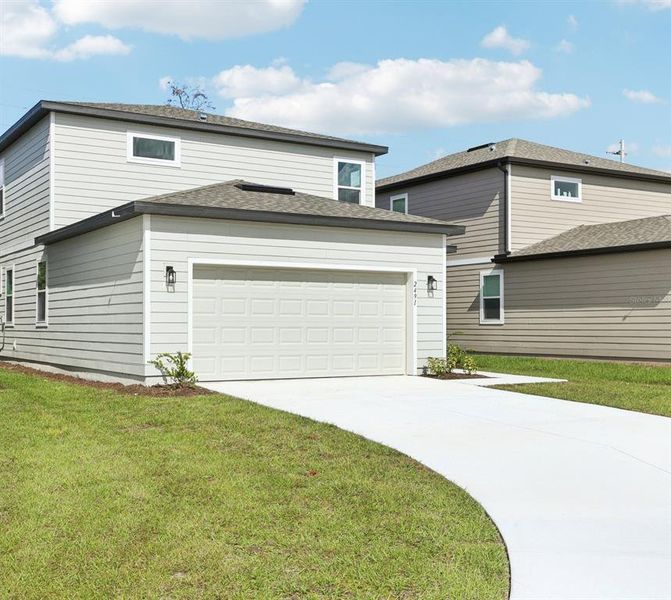 Exterior details and patio area of a home in Ellington Classical, St. Cloud (Image 18). Exterior details and patio area of a home in Ellington Classical, St. Cloud (Image 18).