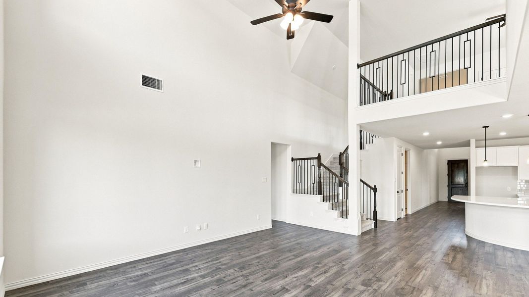 Furnished interior view inside a new home in Taylor Estates, Corinth (Image 27).